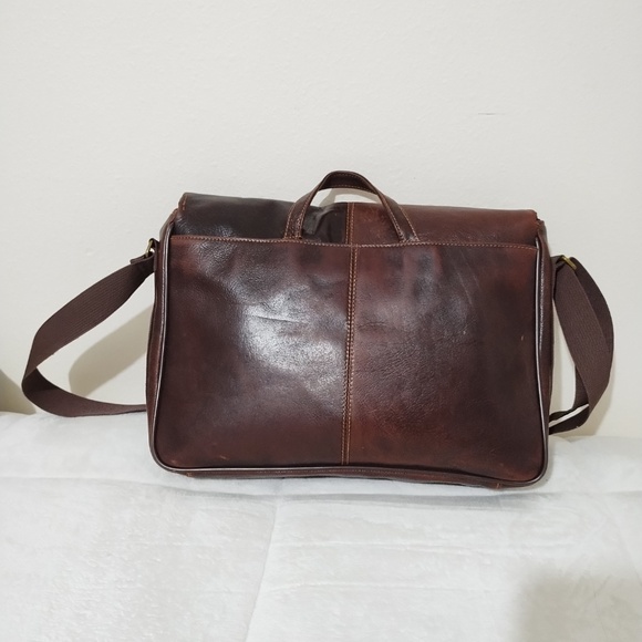 Wilson leather Messenger Bag - Picture 2 of 16